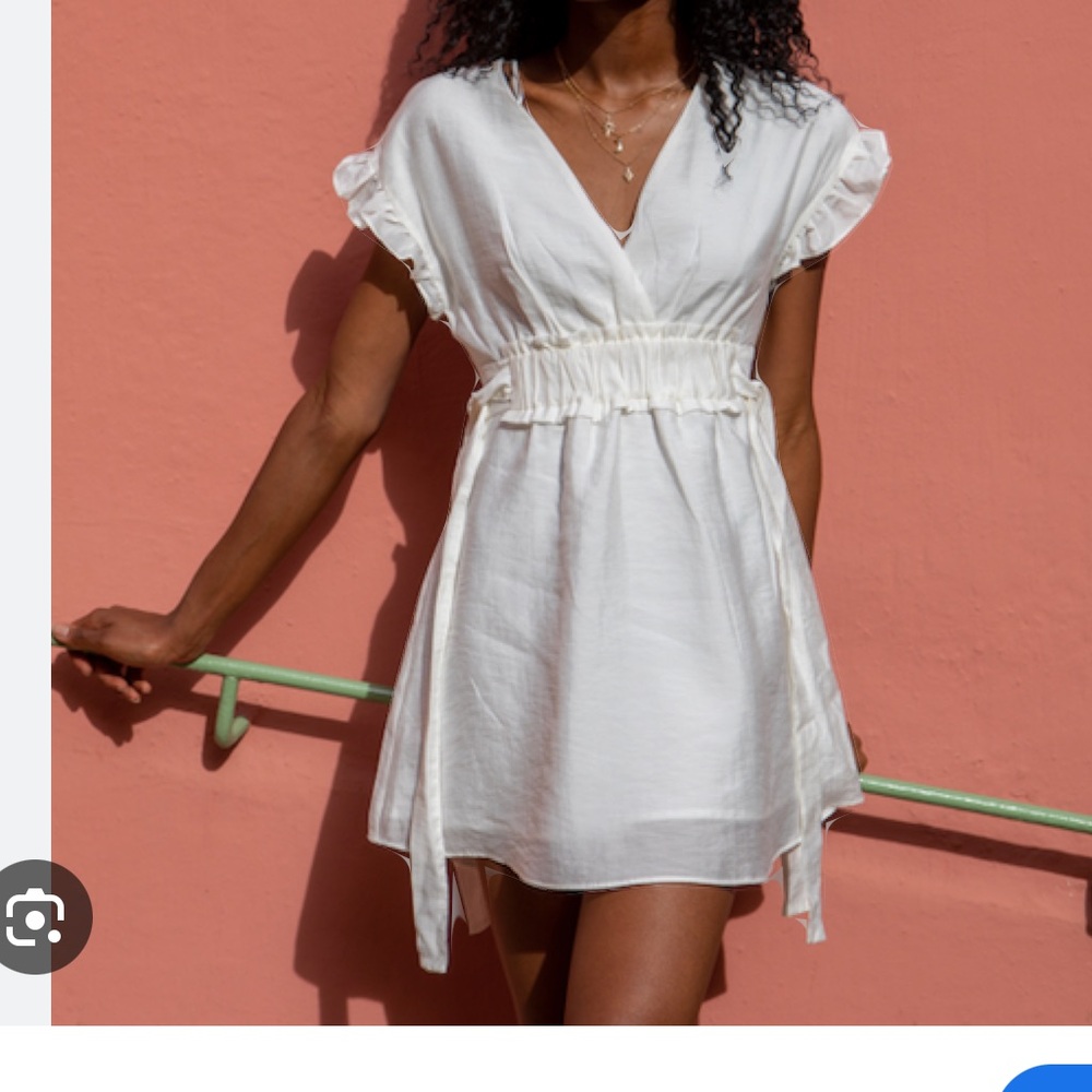 White Zara dress 7385/301/251